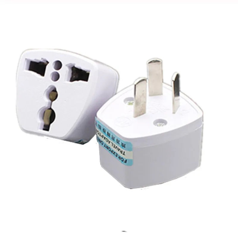 Convertidor universal de enchufes de viaje de 3 clavijas de CA de EE. UU., UE, AU a Reino Unido, adaptador de cargador, conector, convertidor de enchufe de Reino Unido