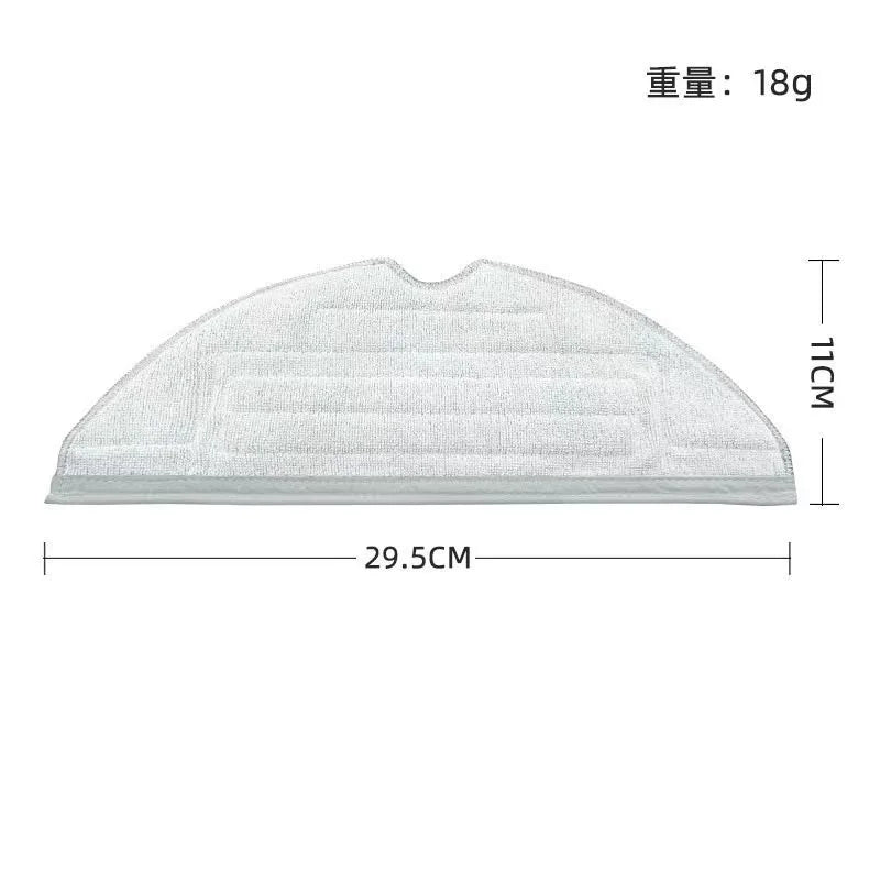 Accessoires pour aspirateur robot — brosse principale, filtre HEPA, vadrouilles, sac à poussière