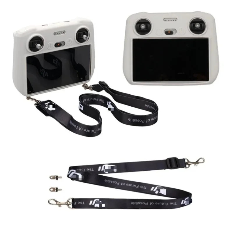 Lanière de cou avec vis pour télécommande drone — compatible drones RC, accessoires