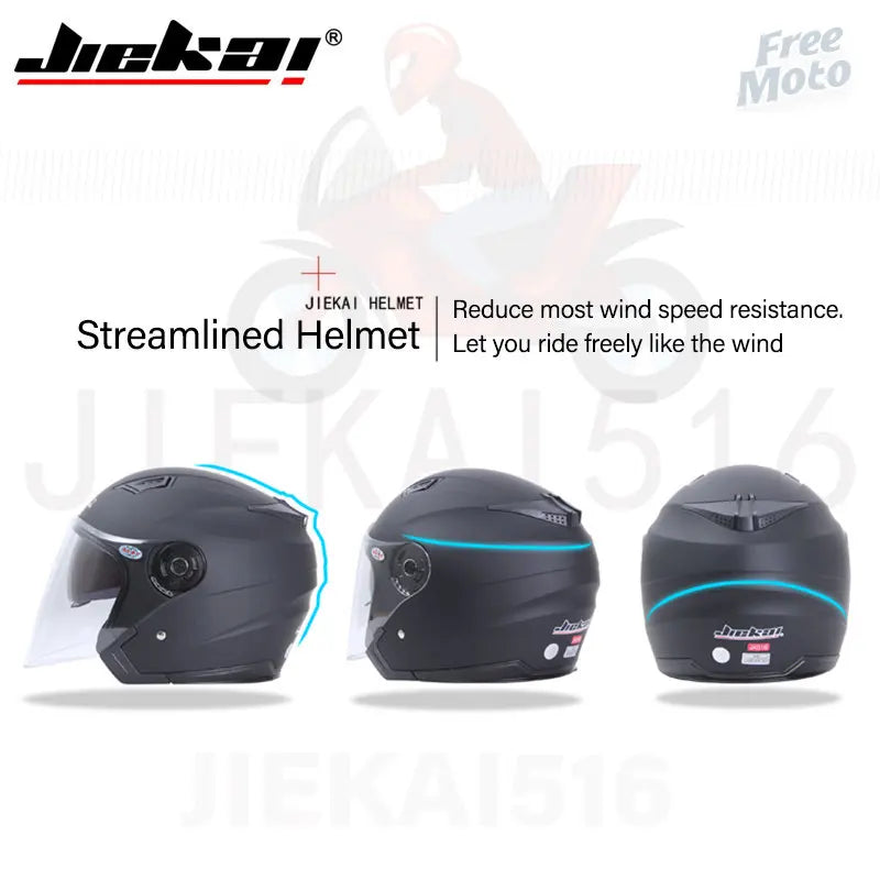 Motorcycle Helmet Go Kart Scooter Engine Van Motorbike Double Lens Vintage Helmets Four Seasons Racing Half Helmets Helmet