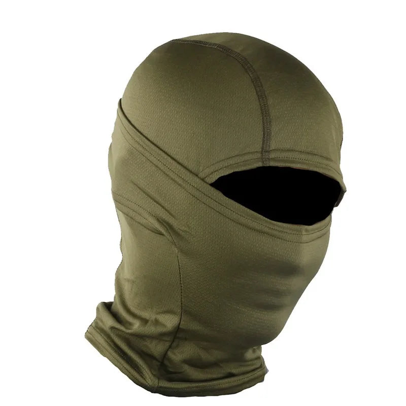 CamSolomon-Cagoule 3D imbibée pour homme, masque facial, capuche camouflage, écharpe, couvre-chef, sniper, ski, cyclisme, chasse, pêche, vêtements de sauna