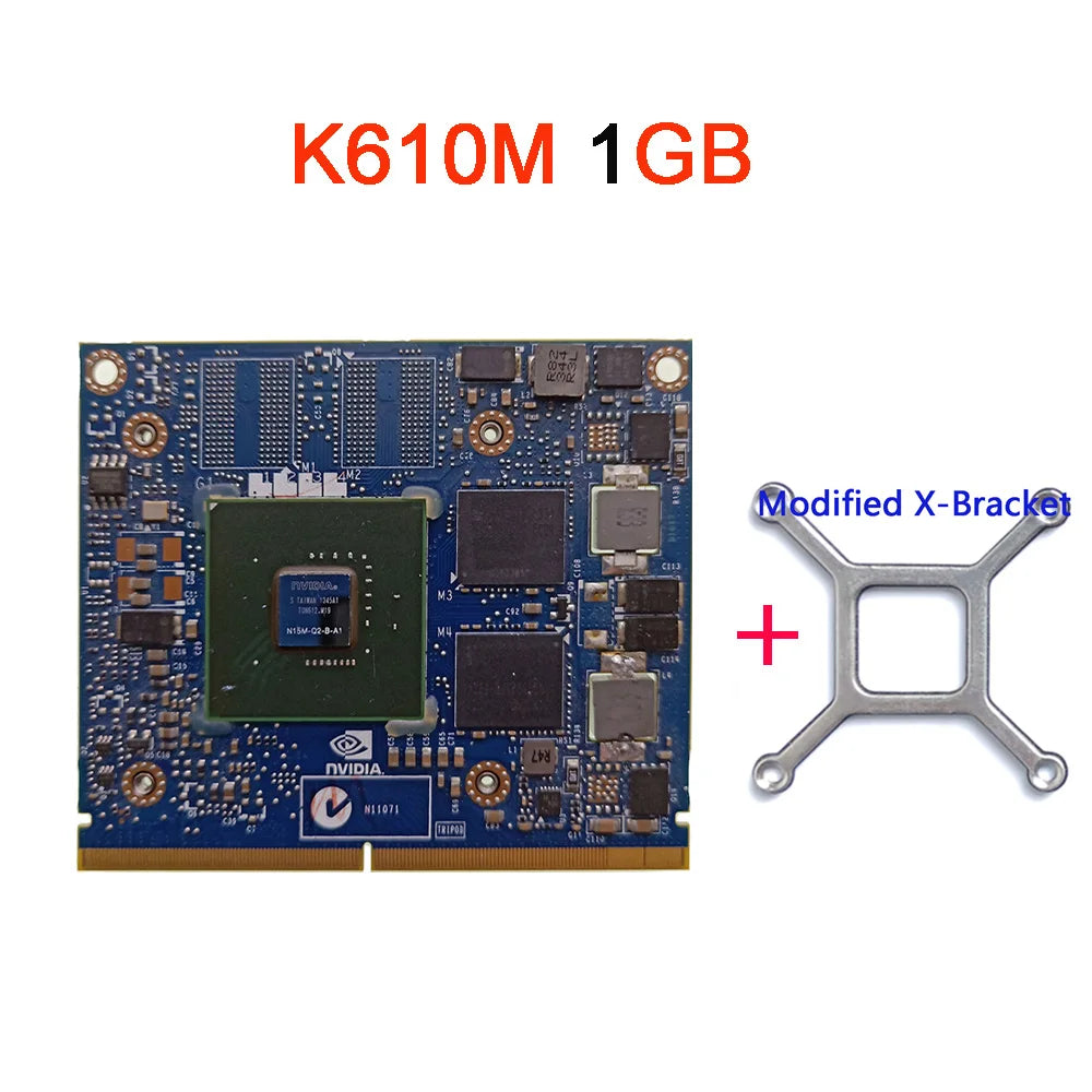 Carte vidéo Quadro K610M K1000M K1100M K2000M K2100M K3000M K3100M K4000M K4100M K5000M K5100M pour iMac A1311 A1312 2010 2011
