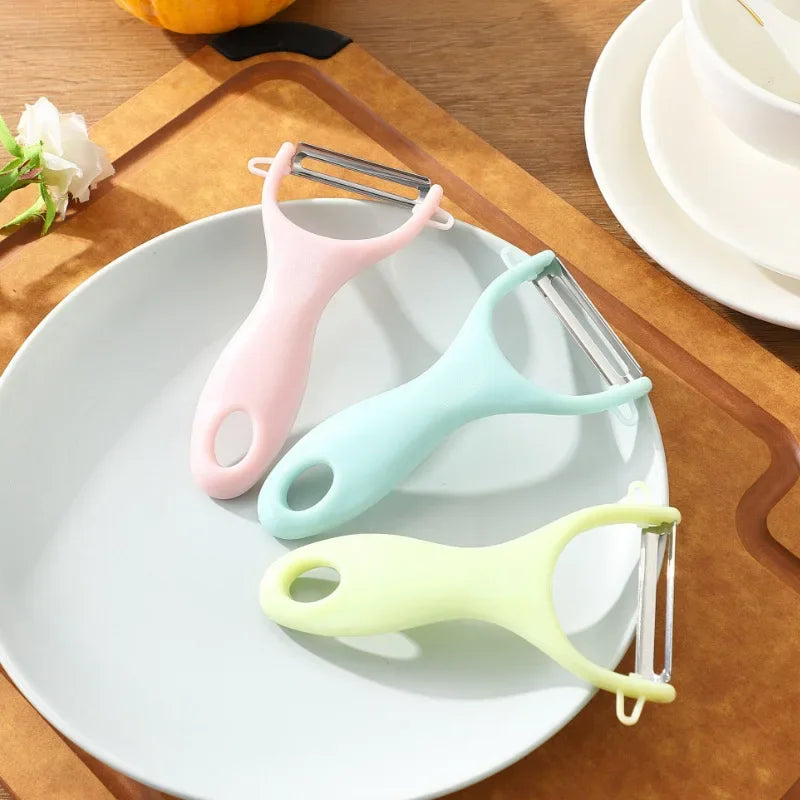 Outil multifonction pour fruits et légumes, raboteuse en céramique et acier inoxydable, éplucheur de pommes de terre, trancheur de concombre, accessoires de cuisine