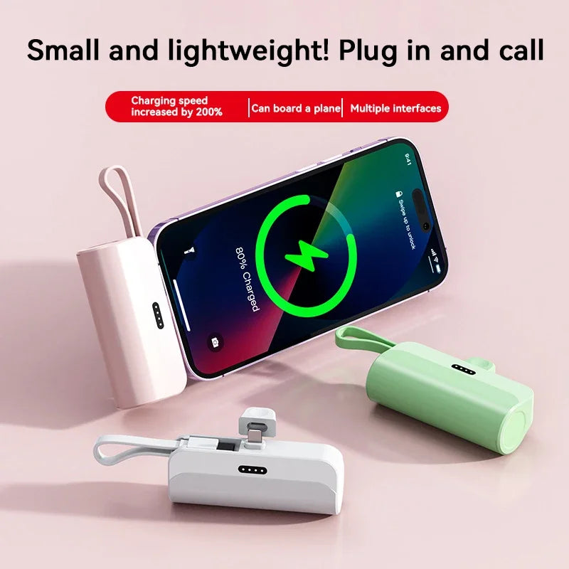 Batería externa de 300000 mAh, cápsula de batería portátil de gran capacidad, carga superrápida, batería externa portátil para todos los teléfonos 2026