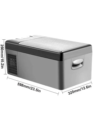 Glacière Électrique Voiture 15/20 L — Compresseur Portable, Contrôle App, Camping & Voyage