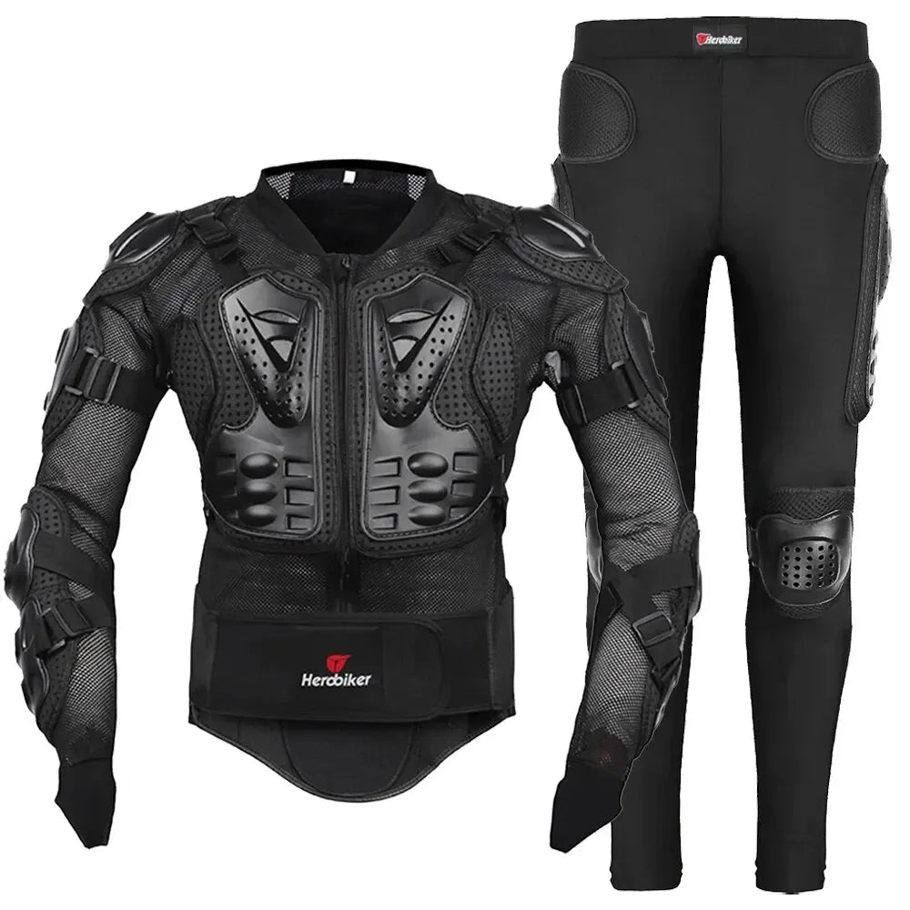 Veste de Motocross pour hommes, armure corporelle, armure de Moto, résistante à l'usure, Anti-chute, veste de course de vélo, Protection de Moto