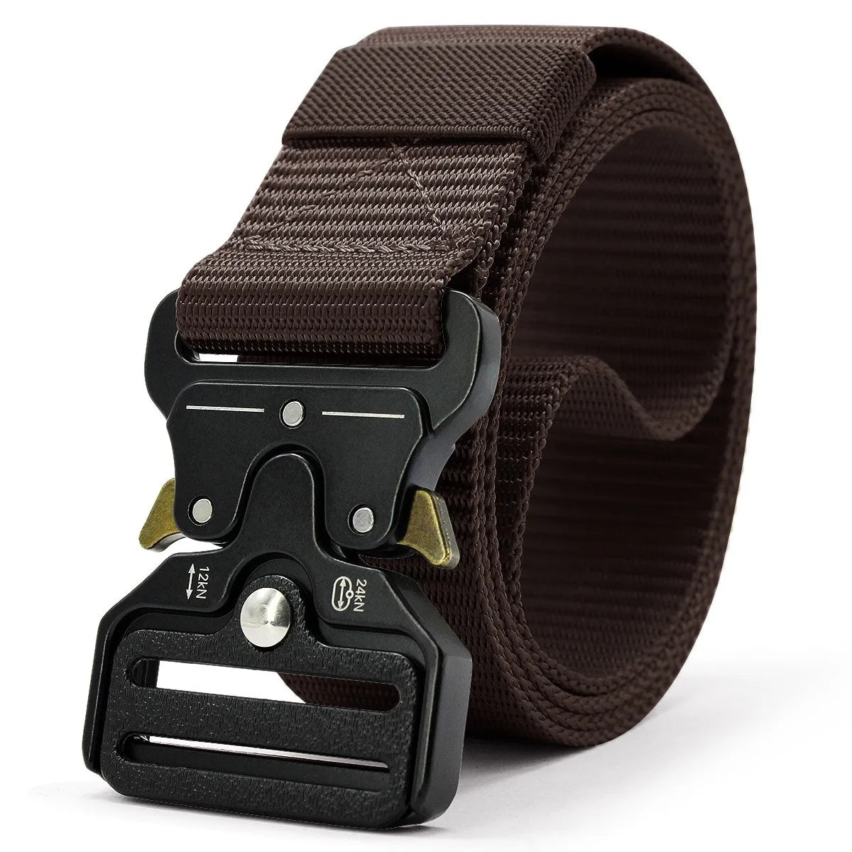 Cinturones tácticos versátiles para hombres - Diseño duradero y ajustable - Para entusiastas de los deportes al aire libre, para usar con pantalones, vaqueros, para hombres y mujeres
