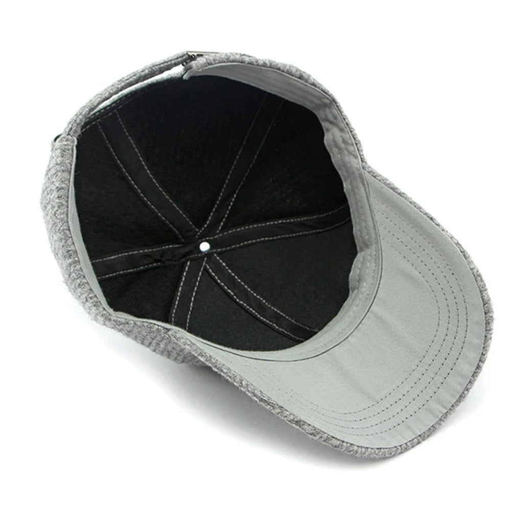 FS Luxury Brand Grey Beige Baseball Caps for Men, High Quality Wool Hat for Women, Brown Streetwear Trucker Cap, Men's Cap 2026