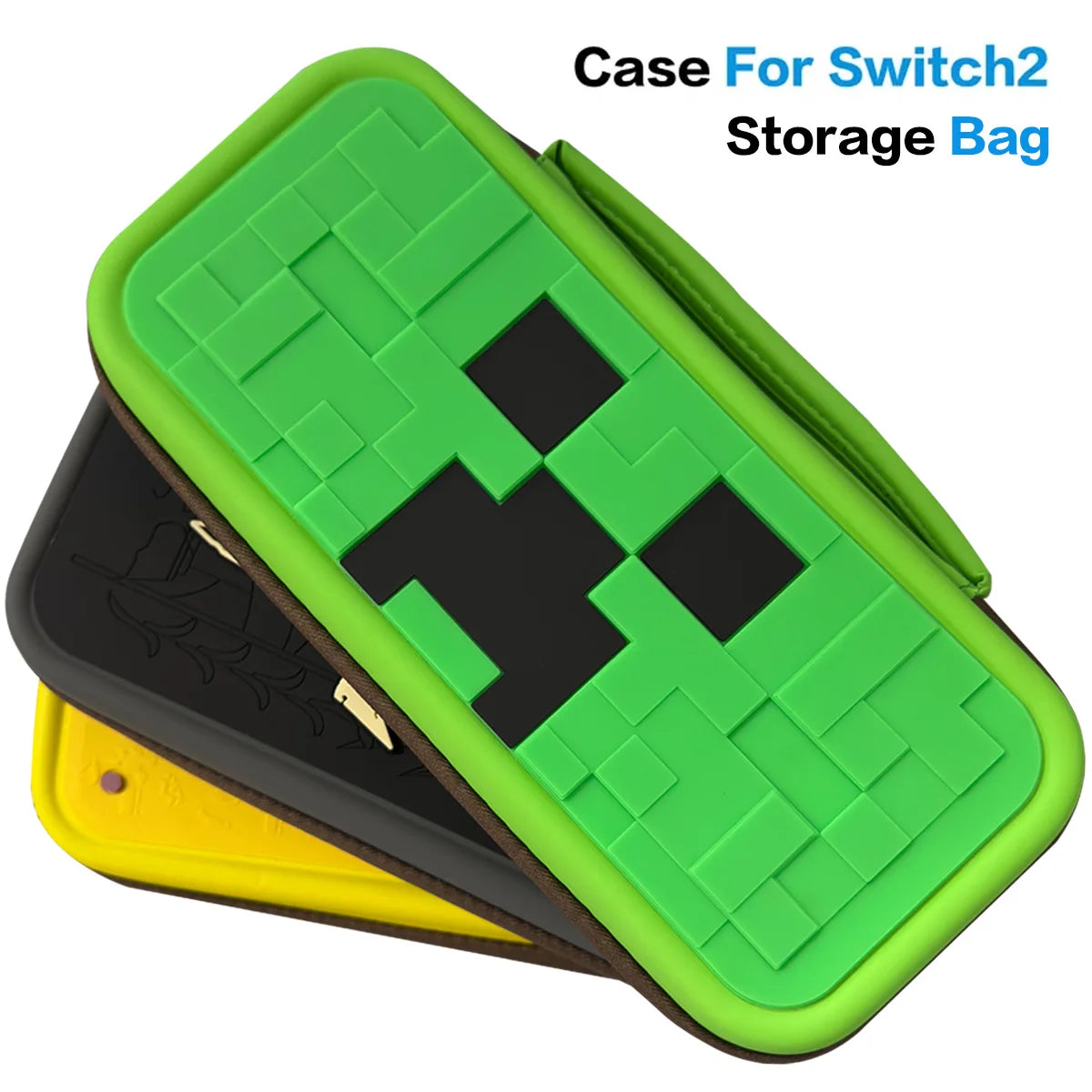 Portable Hard Carry Case for Switch 2, Storage Bag, Shockproof PU Cover for Switch 2 Game Console Accessories