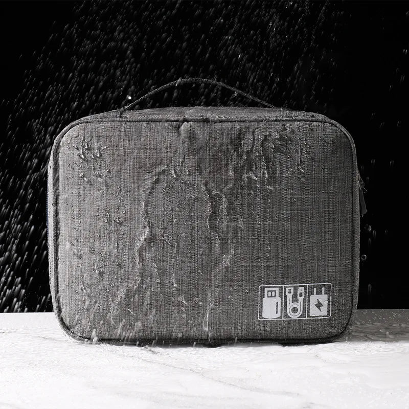 Sac de Rangement Numérique Électronique Voyage — Écouteurs, Câbles & Accessoires