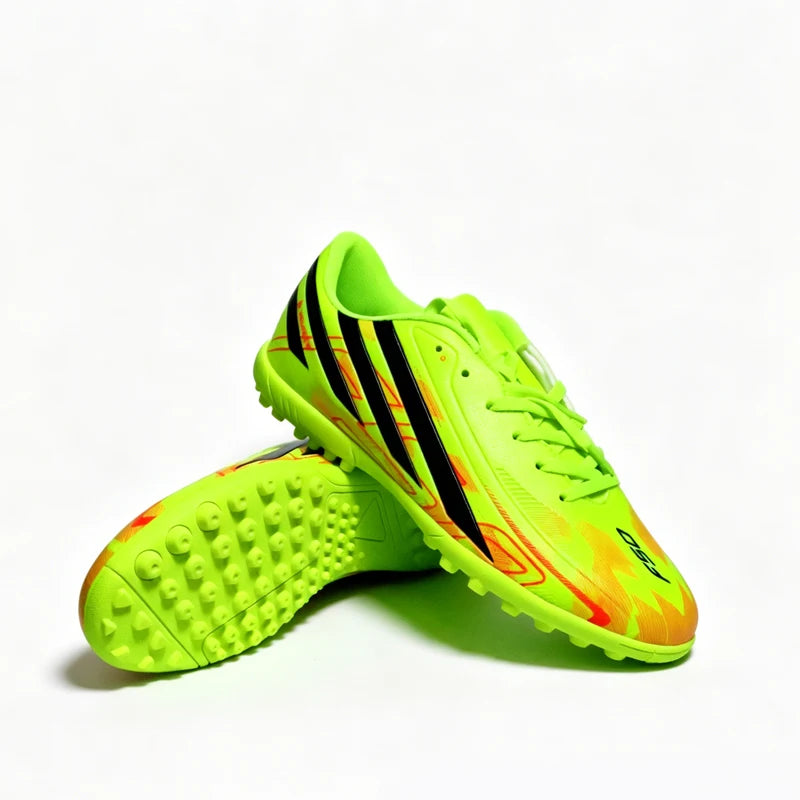 pscownlg Chaussures de Football FG Unisexe Montantes Microfibre — Crampons Longs, Match & Extérieur EU 34–46