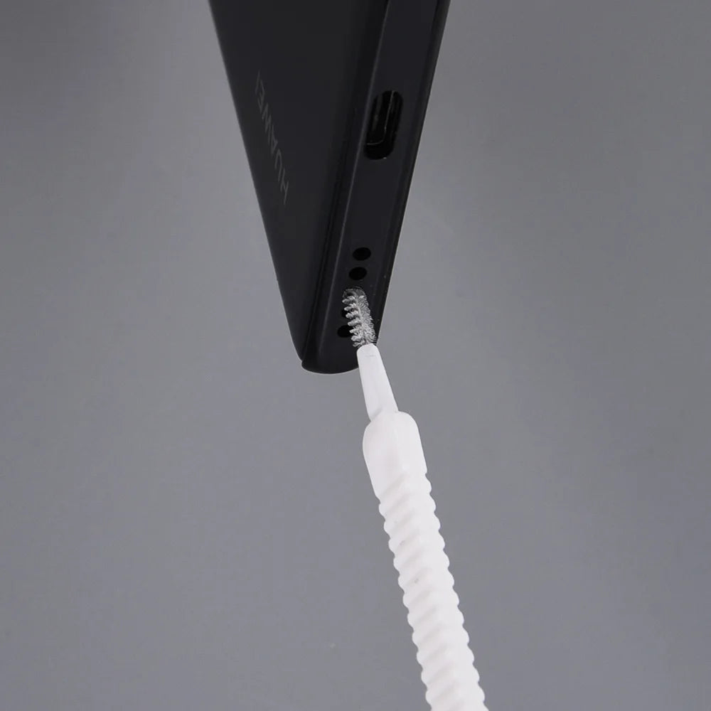 Kit de limpieza antipolvo para puerto de carga de teléfono móvil, para iPhone 15 14 13 Pro Max, cepillo de limpieza antipolvo para teclado de ordenador