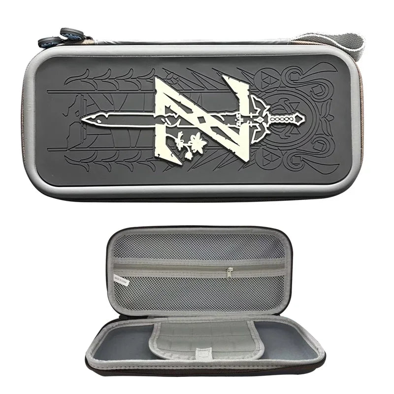 Portable Hard Carry Case for Switch 2, Storage Bag, Shockproof PU Cover for Switch 2 Game Console Accessories