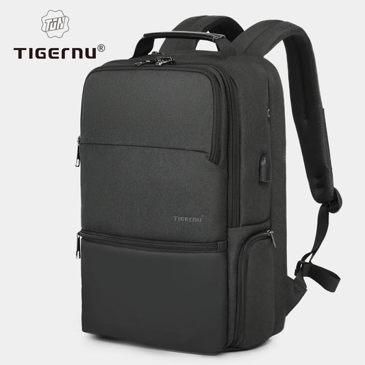 Sac à Dos Extensible 15,6-19" RFID Anti-Vol — Voyage Cartable Cabine Homme