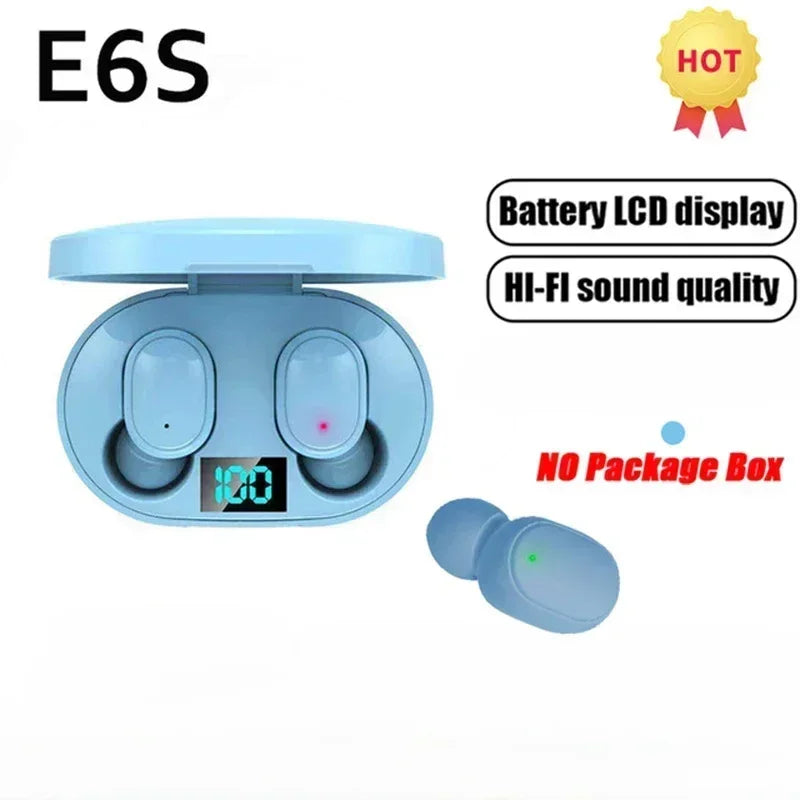 Écouteurs Bluetooth sans fil TWS — antibruit, contrôle tactile, stéréo, étanche, avec microphone