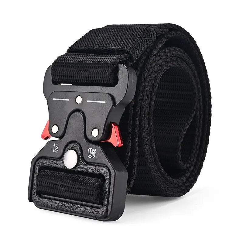 Versatile Tactical Belts for Men, Durable, Adjustable Design, for Outdoor Sports Enthusiasts, Pair with Jeans, for Men and Women, 1 Piece/2 Pieces