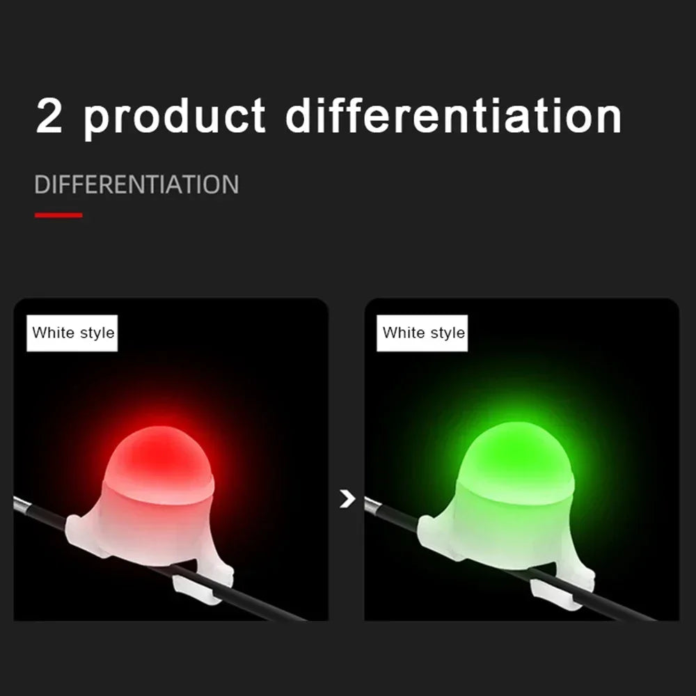 Alarme de Pêche Nocturne LED — Rappel Intelligent Morsure de Poisson
