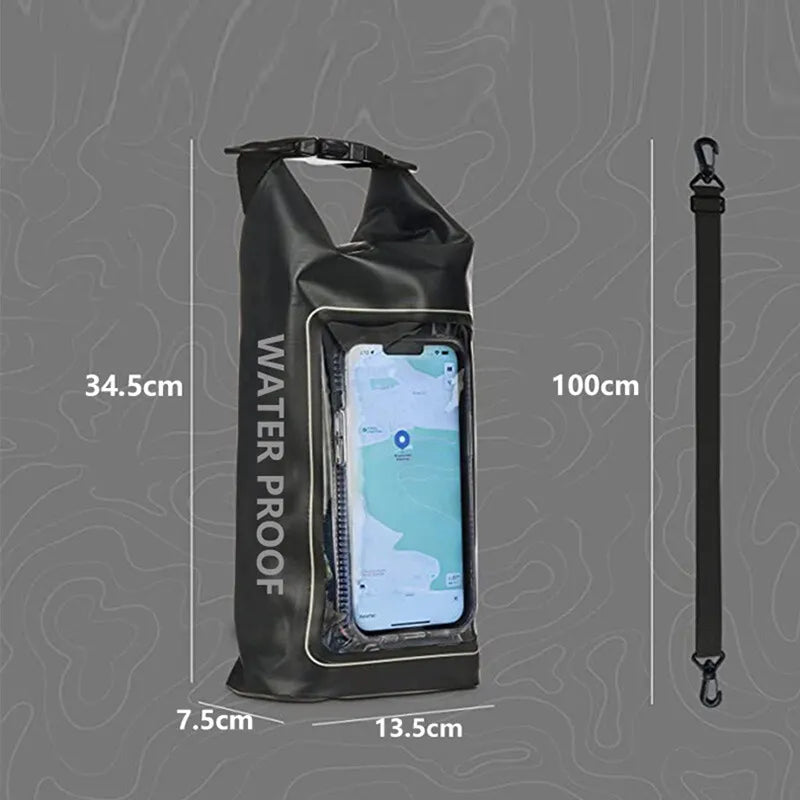 2L 5L sac sec sac de natation écran tactile extérieur étanche Kayak sac de rangement Trekking dérive Rafting surf canotage sac à dos