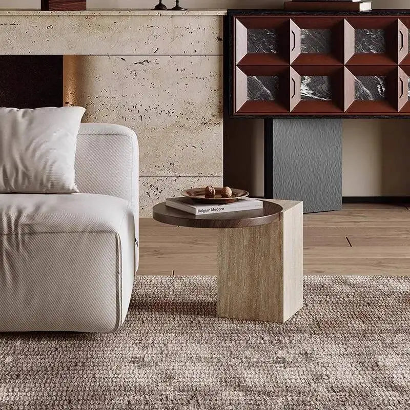 Wabi Sabi Sets Round Coffee Table Unique Design Beauty Modern Luxury Coffee Table For Living Room Home Furniture