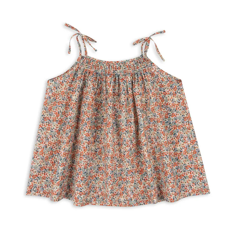 Robes d'été en coton pour bébés filles 2026 — débardeurs à imprimé floral, t-shirts, shorts, ensembles enfants