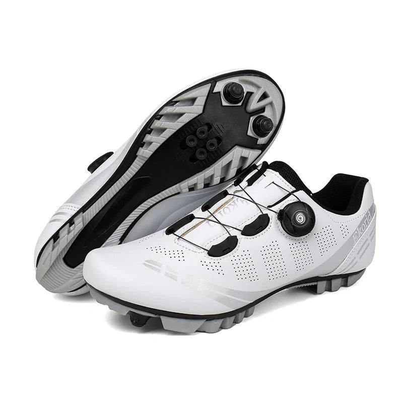 Zapatillas de ciclismo, zapatillas deportivas especiales SPD Road Racing para hombre, parte superior transpirable, zapatillas de ciclismo de montaña para exteriores