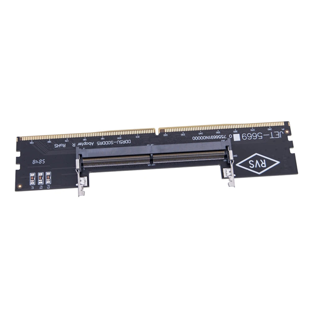 Ordinateur portable vers ordinateur de bureau SO-DIMM vers PC carte DIMM DDR3 DDR4 DDR5 mémoire RAM adaptateur de mémoire ordinateur portable de jeu RAM connecteur carte mémoire bâton