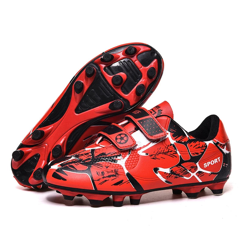 Chaussures de Football FG/TF Enfant Unisexe Légères — Antidérapantes, Gazon Extérieur EU 28–38