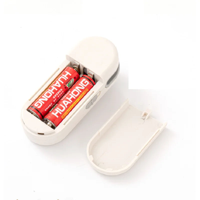 2-in-1 Mini Portable Sealer Heat Sealer for Snacks Home Use Rechargeable Sealer Vacuum Sealer Snacks Plastic Bag Heat Sealer