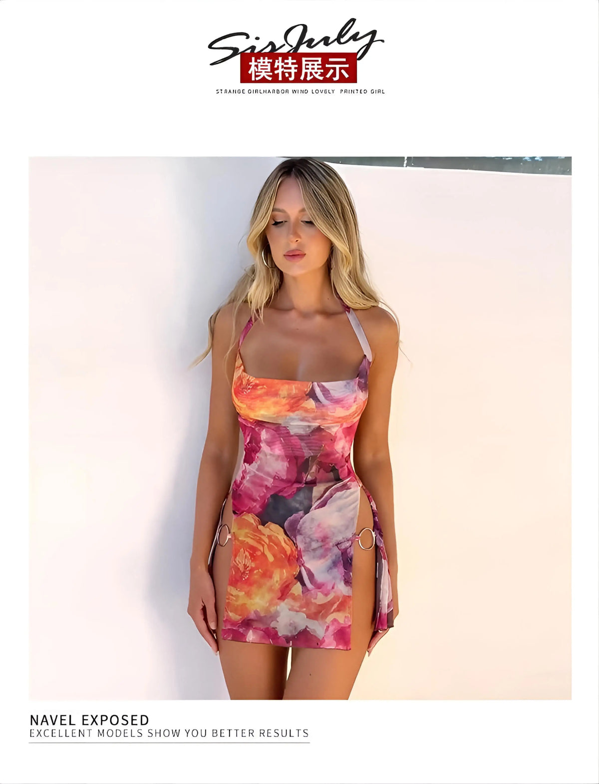 Top corto cruzado de mujer, estilo discoteca, rayado turquesa, ancho y atrevido, para piscina, con tirantes, monocromático, con aberturas, de talle alto, para la playa