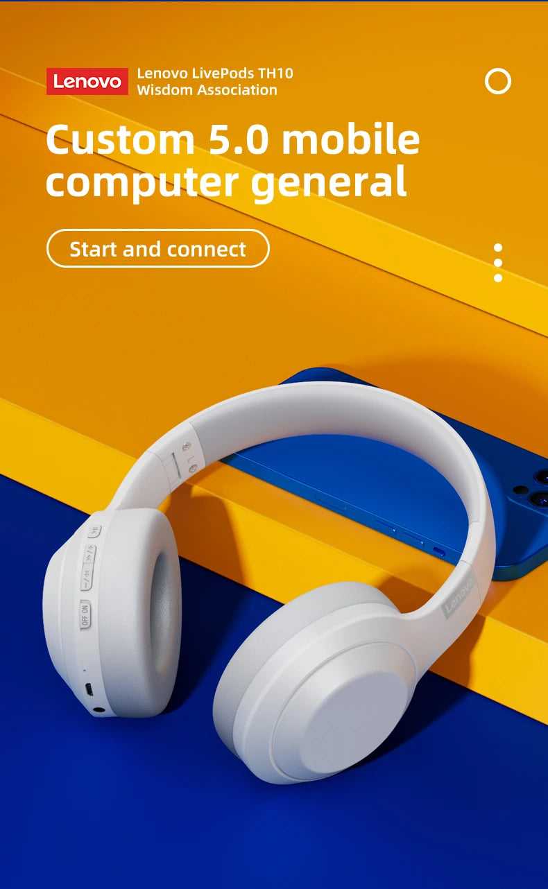 Casque stéréo Bluetooth TWS — écouteurs sans fil avec micro, compatible smartphones