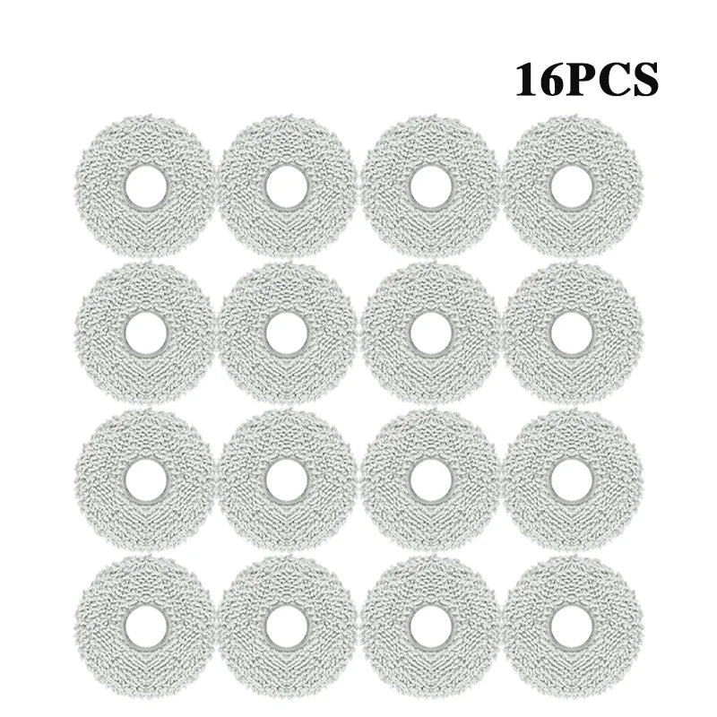 Accessoires pour aspirateur robot T50 PRO OMNI — brosses latérales, vadrouilles, filtres HEPA, sacs à poussière