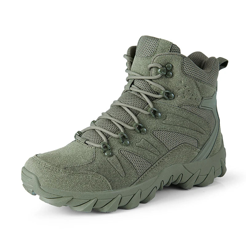 Tactiques améliorées bottes d'entraînement de Combat mâle en plein air Camping Anti-usure réponse rapide chaussures de randonnée pêche chasse baskets hommes