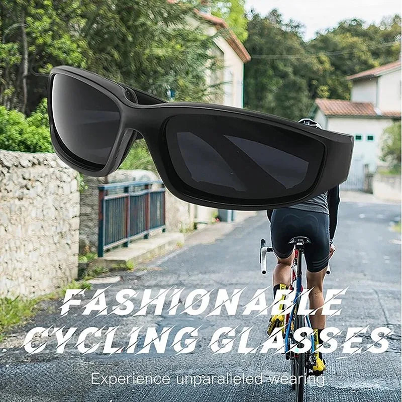 Lunettes de cyclisme en plein air, protection des yeux, lunettes de ski, lunettes de soleil tactiques Cs, lunettes de soleil en éponge de sport bloquez efficacement 1 pièce