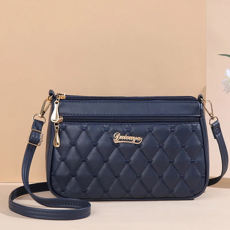 Bolsos de mensajero bordados para mujer, bolsos de cuero, bolsos de mano para mujer, bolso de mano con bola de pelo