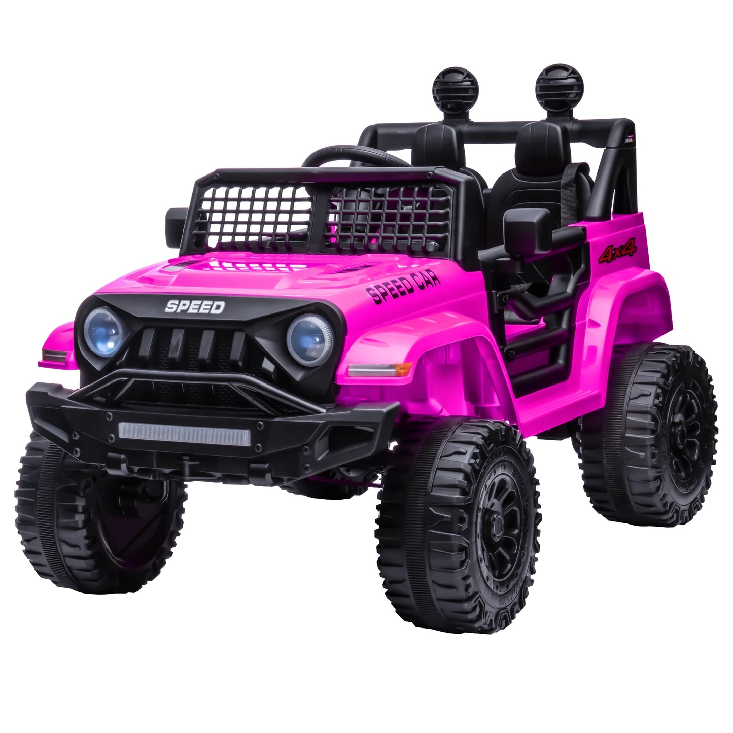 Voiture Électrique 12V Enfants — 3 Vitesses Réglables Bluetooth Télécommande Parent