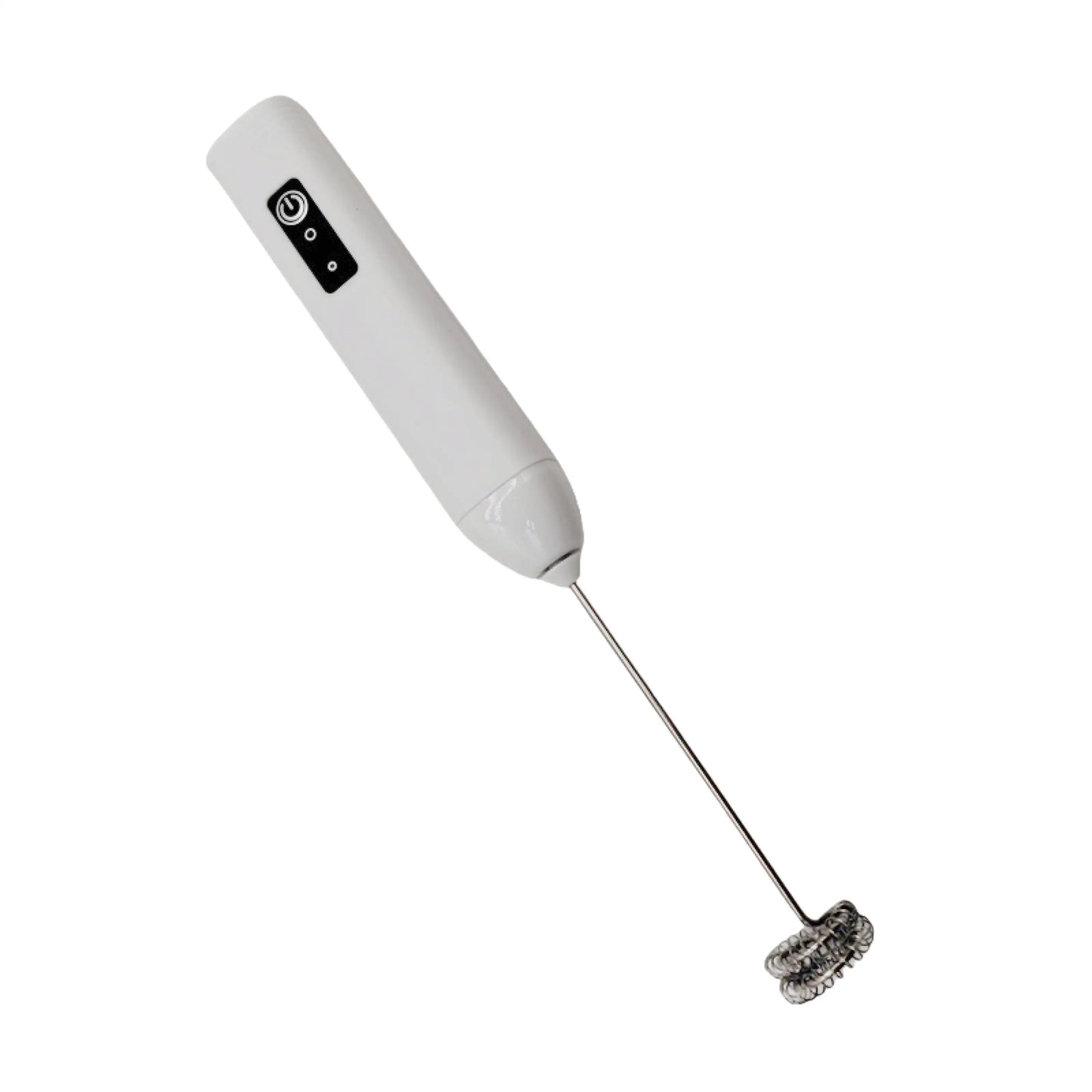 Espumador de leche eléctrico inalámbrico tipo C, batidora de mano de acero inoxidable, mini batidora de café para capuchino, crema