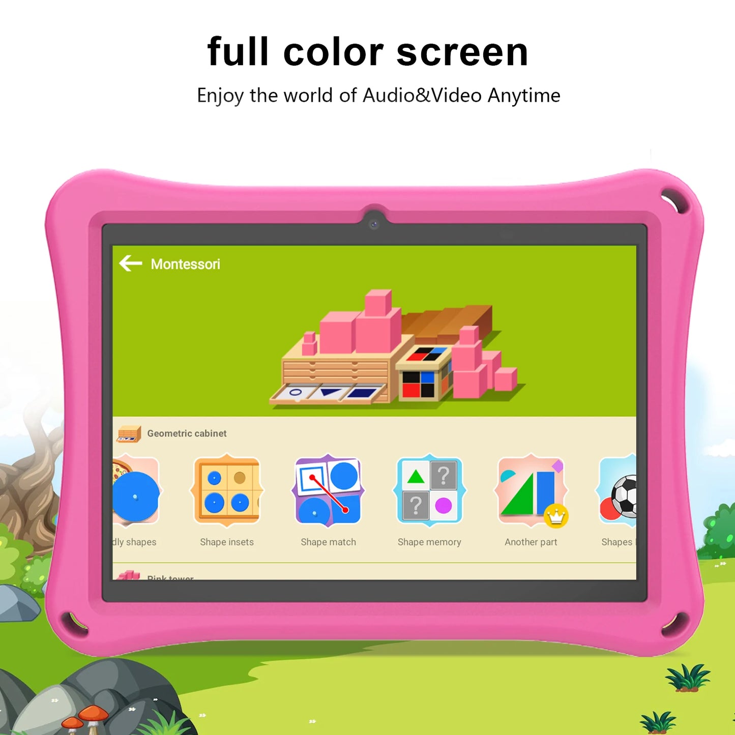 Octa Core 10GB 128GB pour apprendre 10 pouces Android avec emplacement pour carte 4G Tablette éducative tablette pour enfants