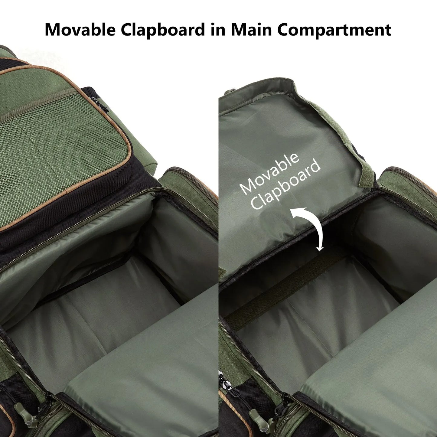 Bassdash Multifonctionnel De Pêche Sac À Dos Léger Tactique Doux S'attaquer Boîte avec Housse De Protection Pluie