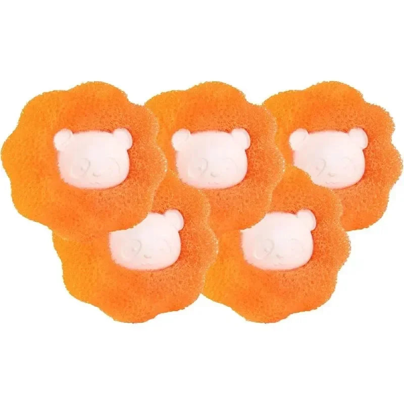 3-10 piezas removedor de pelo de mascotas, bola de lavandería reutilizable, filtro de lavadora, adhesivo de lana para gatos, removedor de pelo de mascotas, colector de pelusa para el hogar