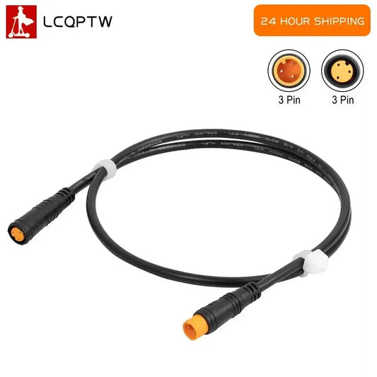 Câble Extension Accélérateur Pouce Vélo Électrique — Connecteur Conversion 3 Broches