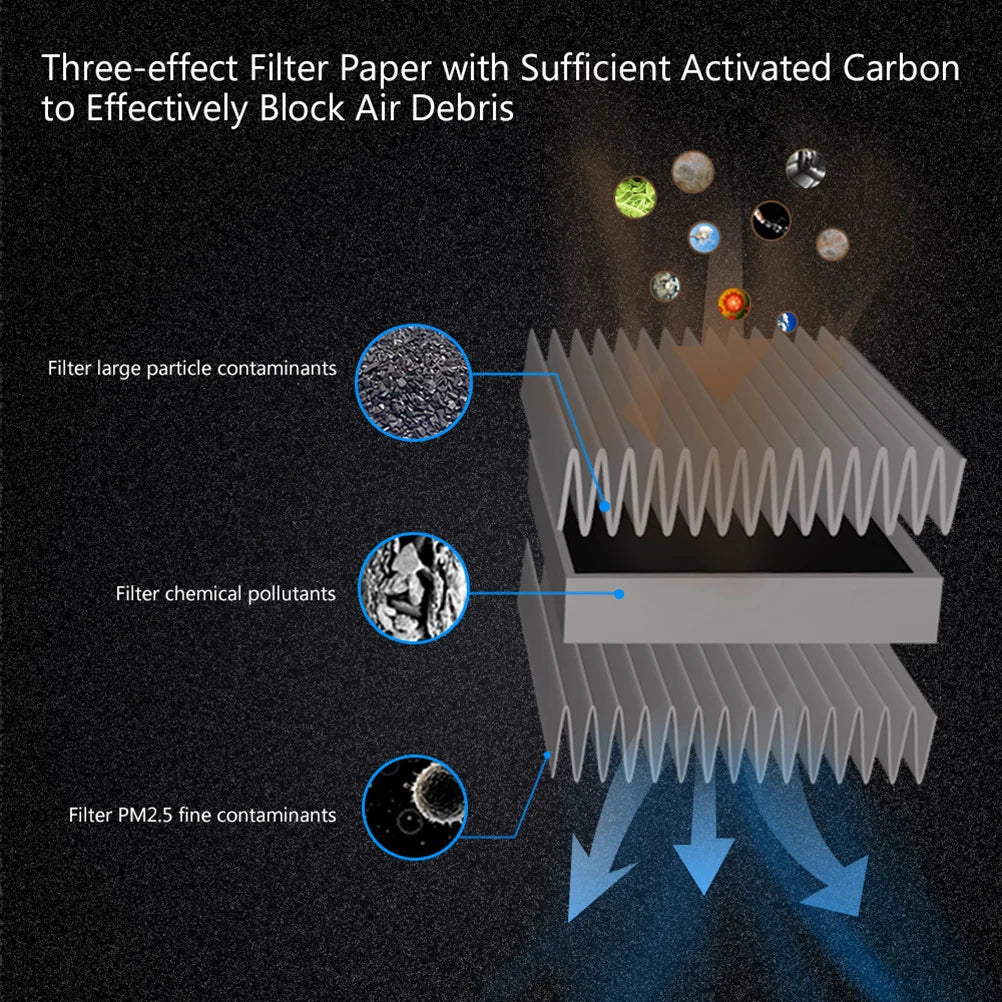 Filtre À Air Cabine Charbon Actif — Compatible Voitures Japonaises Anti-Pollen