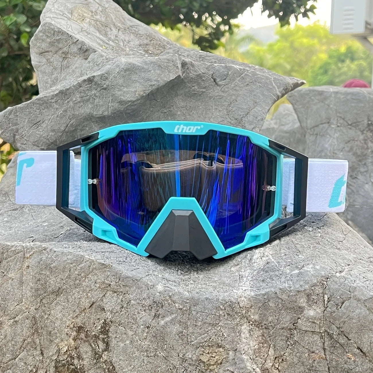 Lunettes Motocross Coupe-Vent — Casque VTT Moto Tout-Terrain Accessoires Vélo