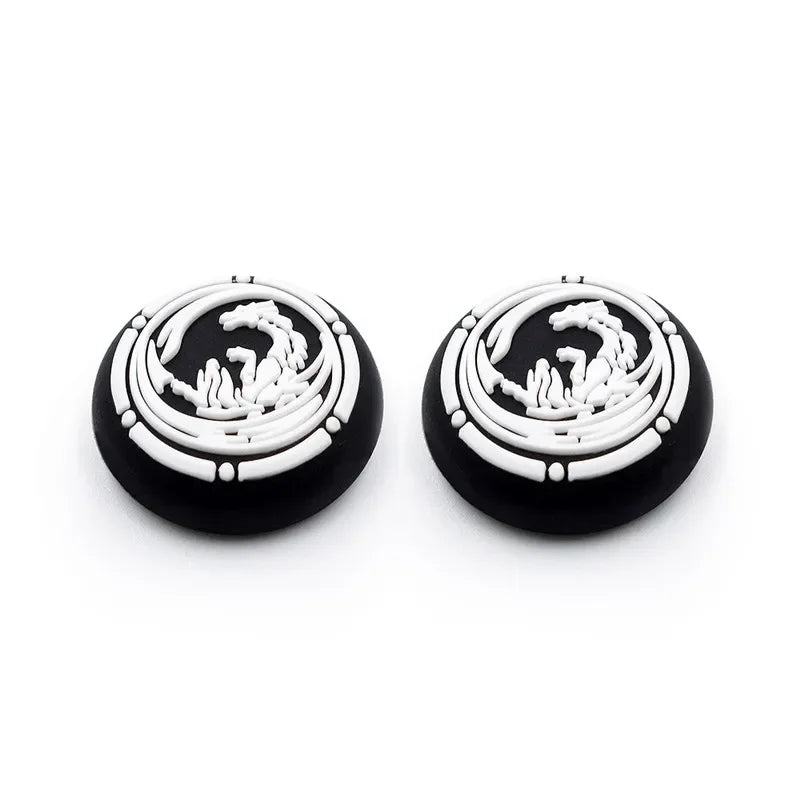 Capuchons de poignée de pouce en silicone pour manettes de jeu — accessoires universels pour consoles