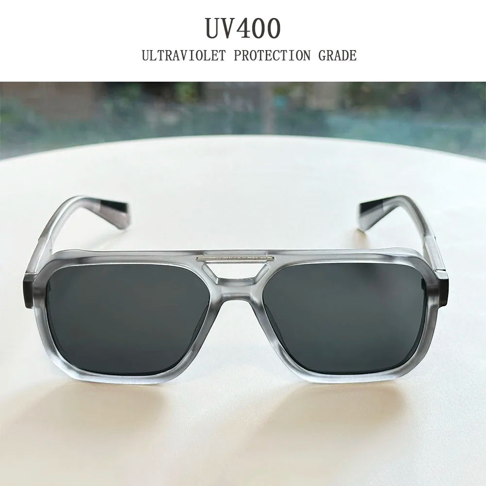 Lunettes de soleil carrées pour femmes à la mode — vintage, hommes, 2026