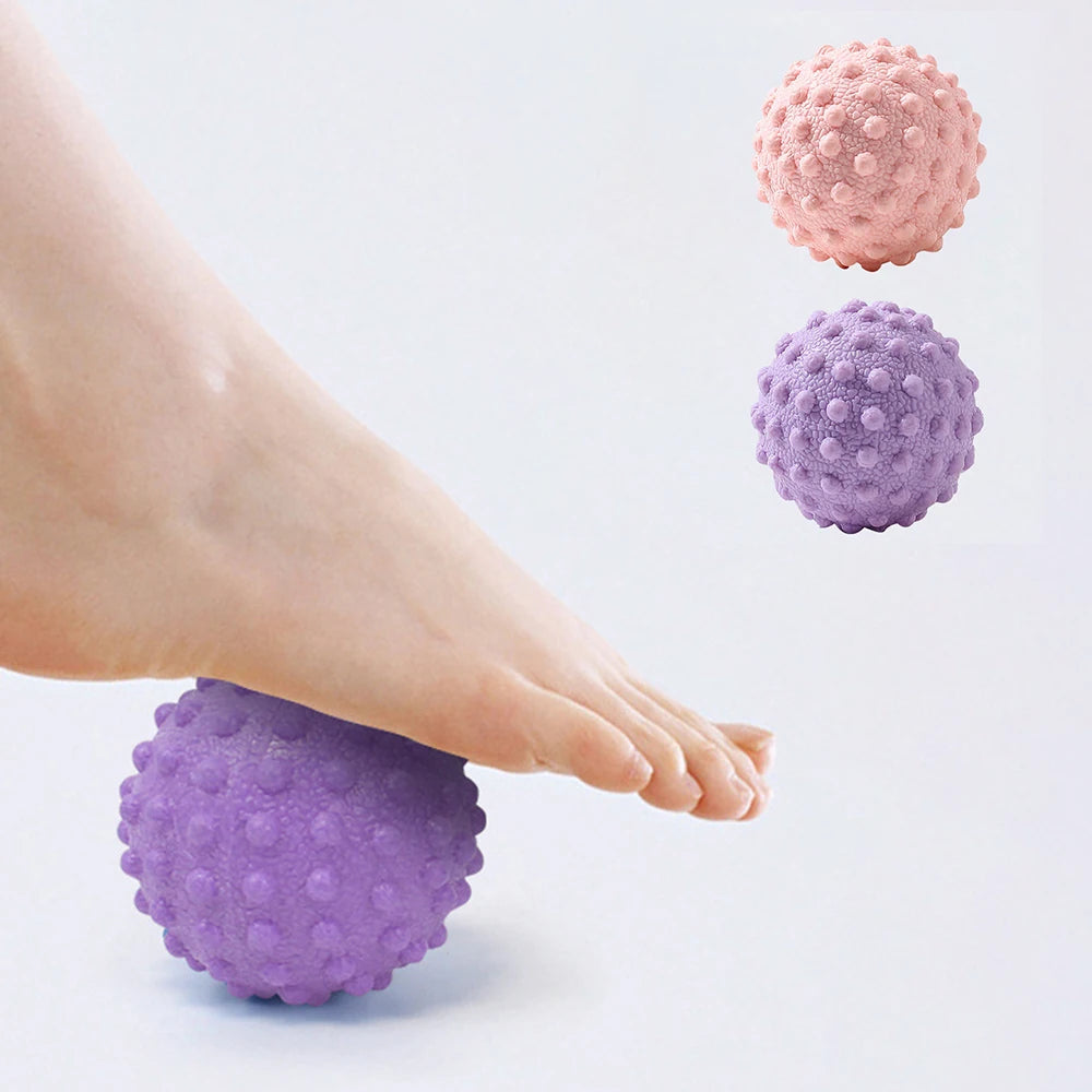 Balle de Massage Fascia TPR — Point Surelevé Yoga Dos Taille Pieds
