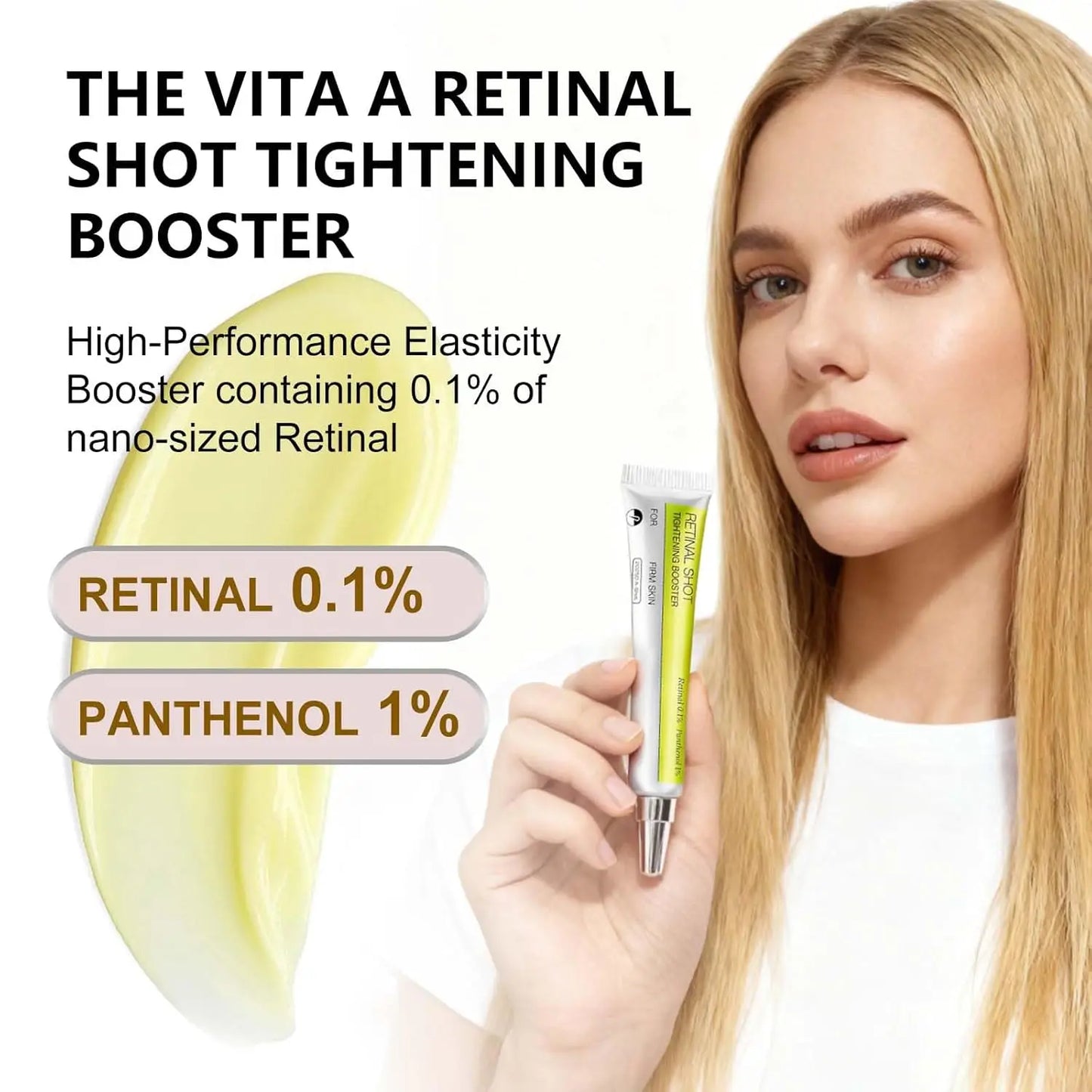 Sérum Rétinol Coréen Raffermissant — Crème Yeux Hydratante Anti-Cernes