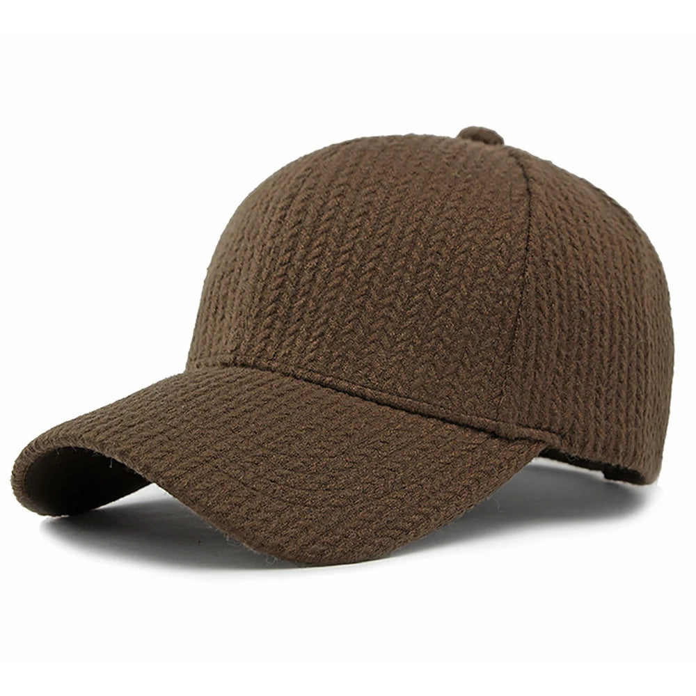 FS Luxury Brand Grey Beige Baseball Caps for Men, High Quality Wool Hat for Women, Brown Streetwear Trucker Cap, Men's Cap 2026