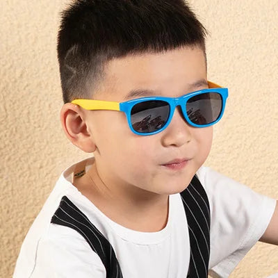 RUISIMO Kids Polarized Sunglasses TR90 Boys Girls Sunglasses Silicone Safety Glasses Children's Gift Baby UV400 Glasses