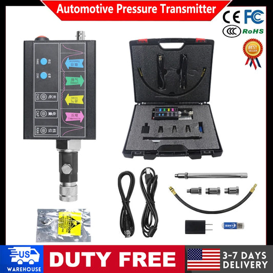 Automotive Cylinder Pressure Transmitter, JINHAN JH APT-100 Professional Automotive Pressure Sensor, Suitable for Oscilloscopes