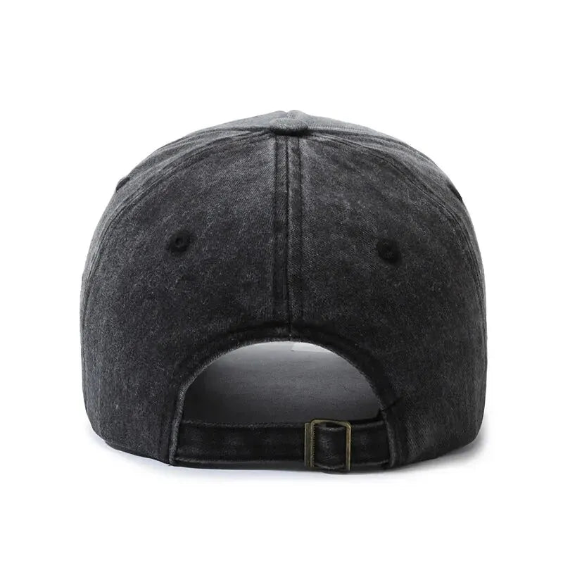 Quatre saisons nouvelle casquette de Baseball rétro en détresse décontracté Sports de plein air chapeau printemps et automne chapeau de soleil lettre broderie casquette hommes